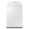 Pictures of Samsung 4.0 cu. ft. Top Load Washer with ActiveWave™ Agitator and Soft-Close Lid in White WA40A3005AW - Scratch & Dent (Minor) and Samsung 7.2 cu. ft. Electric Dryer with Sensor Dry in White 16029 - DVE45T3200W - Open Box - Neu Appliance Outlet - Discount Appliance Outlet in Austin, Tx