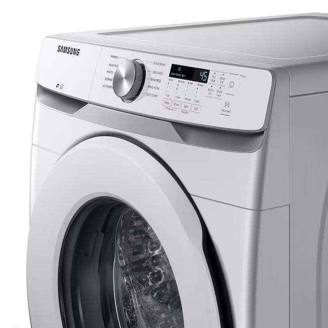 Samsung 4.5 cu. ft. ENERGY STAR Front Load Washer with Vibration Reduction WF45T6000AW - Open Box