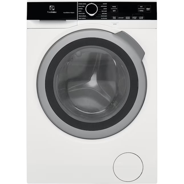 Electrolux 24" Wide Compact Front Load 2.4 cu ft Washer with LuxCare Wash System and Steam Refresh Cycle 3SD538 - ELFW4222AW - Scratch & Dent (Minor)