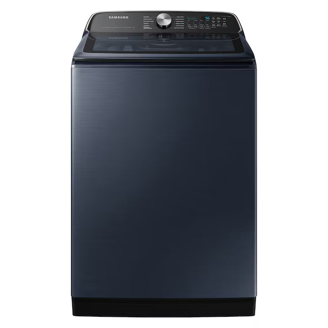 Samsung 5.4 cu. ft. Smart Top Load Washer with Pet Care Solution and Super Speed Wash WA54CG7150AD - Scratch & Dent (Minor) and 7.4 cu. ft. Smart Vented Electric Dryer with Pet Care Dry and Steam Sanitize+ 16262 - DVE54CG7150D - Open Box