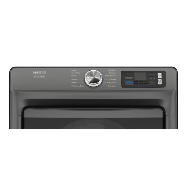 Maytag 7.4 cu. ft. Smart Pet Pro Front Load Electric Dryer MED7020RF - Scratch & Dent (Minor)