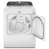 Whirlpool® 7.0 Cu. Ft. Electric Dryer with Moisture Sensor and Steam Refresh Cycle 5SD254 - WED6150PW - Scratch & Dent (Minor)