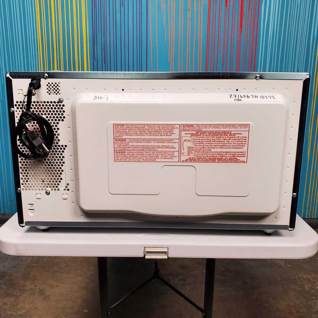 Pictures of Stainless Steel GE. 2.2 cu. ft. Countertop Microwave Oven with Inverter Defrost Technology - Scratch & Dent - Minor - Neu Appliance Outlet - Discount Appliance Outlet in Austin, Tx