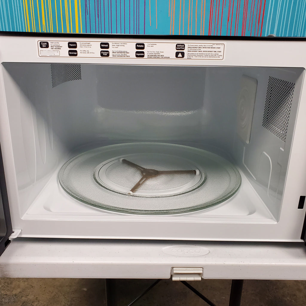 Pictures of Stainless Steel GE 2.0 cu. ft. Countertop Microwave Oven with Sensor Cooking Controls - Scratch & Dent - Minor - Neu Appliance Outlet - Discount Appliance Outlet in Austin, Tx