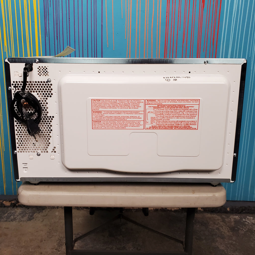 Pictures of Stainless Steel GE. 2.2 cu. ft. Countertop Microwave Oven with Inverter Defrost Technology - Scratch & Dent - Minor - Neu Appliance Outlet - Discount Appliance Outlet in Austin, Tx