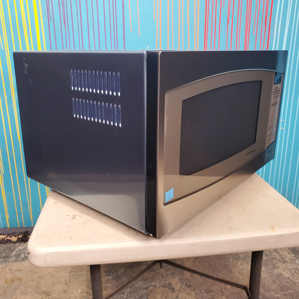 Pictures of Stainless Steel GE. 2.2 cu. ft. Countertop Microwave Oven with Inverter Defrost Technology- Open Box - Neu Appliance Outlet - Discount Appliance Outlet in Austin, Tx