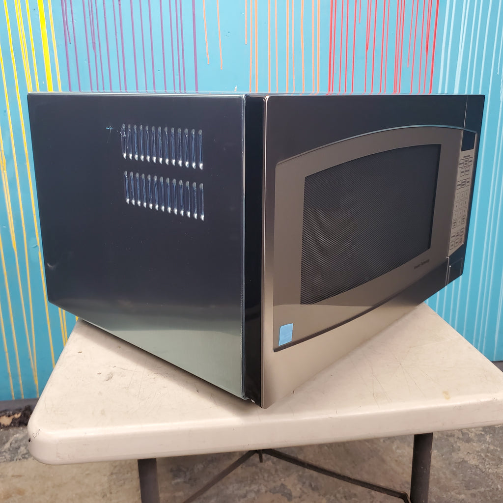Pictures of Stainless Steel GE. 2.2 cu. ft. Countertop Microwave Oven with Inverter Defrost Technology- Open Box - Neu Appliance Outlet - Discount Appliance Outlet in Austin, Tx