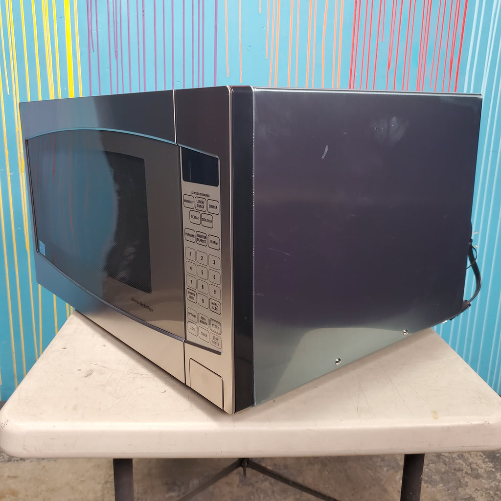 Pictures of Stainless Steel GE. 2.2 cu. ft. Countertop Microwave Oven with Inverter Defrost Technology- Open Box - Neu Appliance Outlet - Discount Appliance Outlet in Austin, Tx