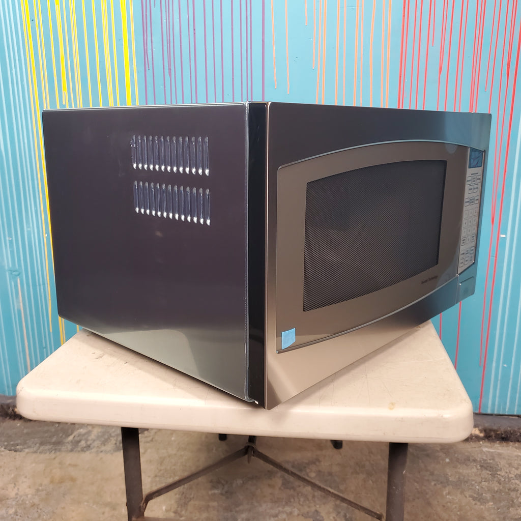 Pictures of Stainless Steel GE. 2.2 cu. ft. Countertop Microwave Oven with Inverter Defrost Technology- Open Box - Neu Appliance Outlet - Discount Appliance Outlet in Austin, Tx
