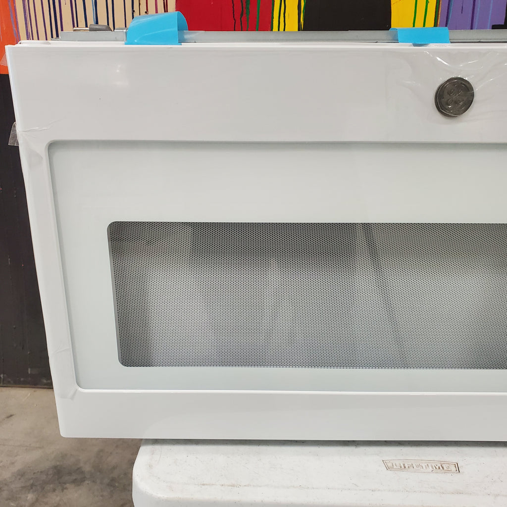 Pictures of White GE 1.6 cu. ft. Over the Range Microwave with 13.5 inch Defrost Options - Open Box - Neu Appliance Outlet - Discount Appliance Outlet in Austin, Tx