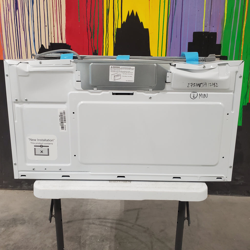 Pictures of White GE 1.6 cu. ft. Over the Range Microwave with 13.5 inch Defrost Options - Open Box - Neu Appliance Outlet - Discount Appliance Outlet in Austin, Tx