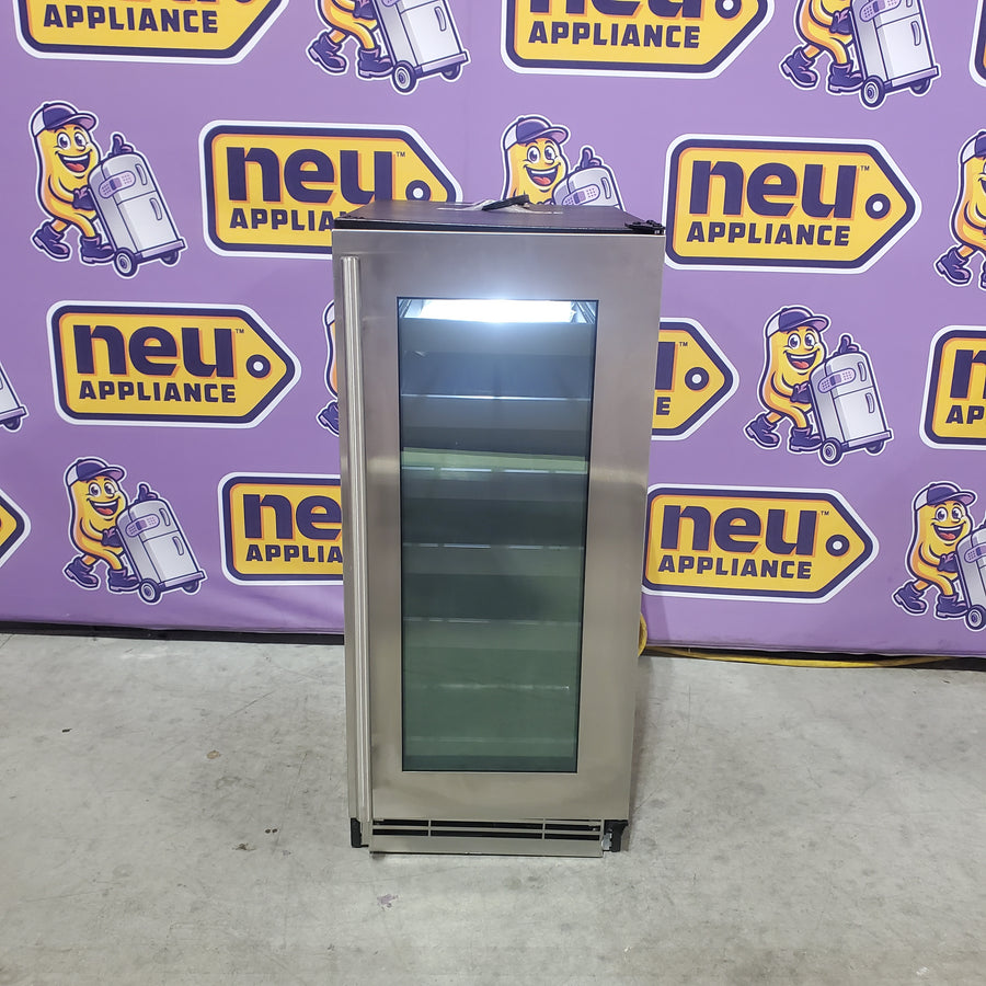 U-Line 1 Class 24-bottle Wine Refrigerator with Convection Cooling System in Stainless Steel UHWC115-SG01A - Scratch & Dent (Minor)