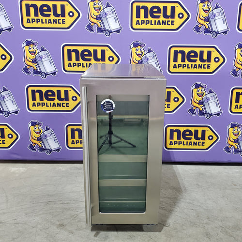 Pictures of U-Line 5 Class 72-Can Beverage Cooler in Stainless Steel 1116251 - UHRE515-SG01A - Scratch & Dent (Minor) - Neu Appliance Outlet - Discount Appliance Outlet in Austin, Tx