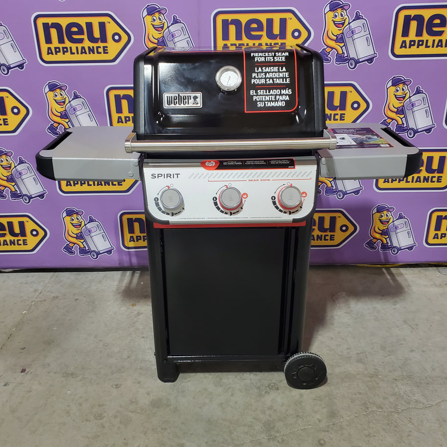 Weber Spirit E-325 Black 3 -Burner Liquid Propane Gas Grill E-325 - Open Box