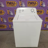 Amana 27 Inch 3.5 cu. ft. Top Load Washer with 9 Wash Cycles, 700 RPM, Automatic Temperature Control, Late Lid Lock and Delicate Cycle NTW4605EW - Certified Refurbished