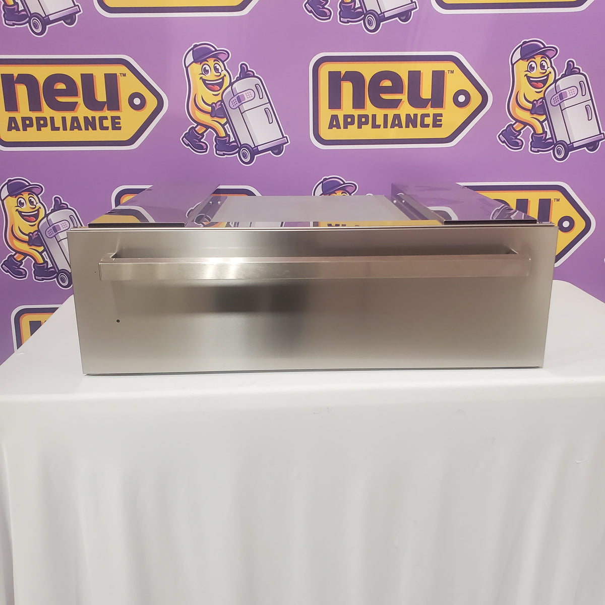 Bertazzoni 30 Inch Warming Drawer with Lateral Convection, Thermostat Light, Glass Bottom and Soft Close Operation PROWD30X - Scratch & Dent (Minor)