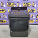 LG 7.3-cu ft Vented Electric Dryer in Platinum Black 22521666 - DLE8200L - Open Box
