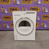 Asko 24 Inch Electric Dryer with 4.1 cu. ft. Capacity, Butterfly™ Drying System, Soft Drum™ Technology, 9 Drying Programs, Anti-Crease Mode, and Delay Start T208V.W - Scratch & Dent (Minor)
