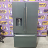 KitchenAid 30 cu. ft. French Door Refrigerator with Exterior Water and Ice in Juniper KRFF436SJP - Scratch & Dent (Minor)