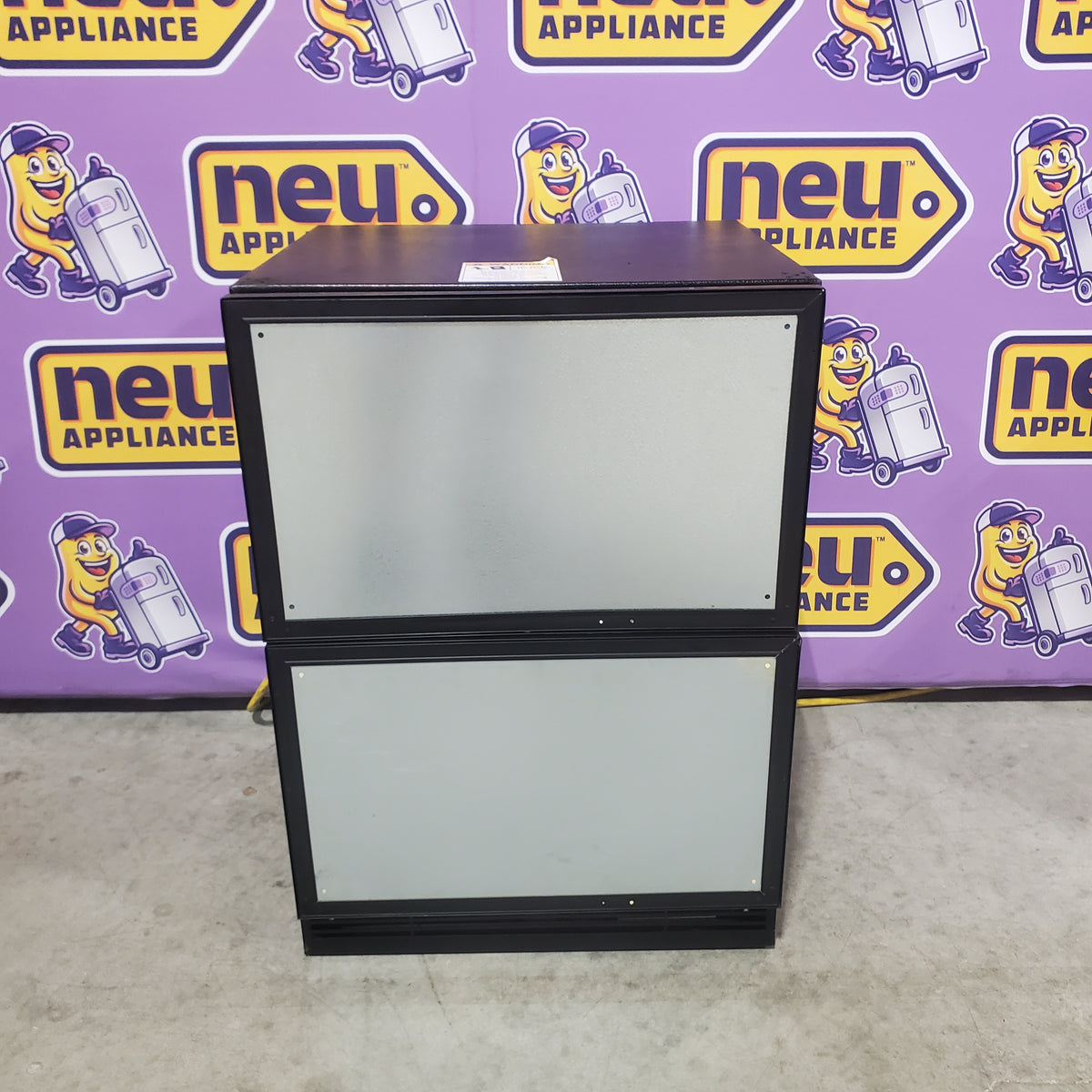 U-Line 24" Refrigerator Drawers with 5.2 Cu. Ft. Capacity, Full-Extension Drawers, Digital Touch Pad Control, LED Lighting, Convection Cooling, and ENERGY STAR UHDR124-IS61A - Open Box