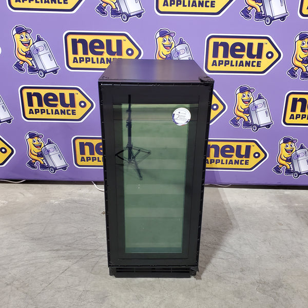 U-Line 15 Inch Wine Refrigerator with 3.0 Cu. Ft. Capacity, 3/4 Extension Wine Racks, LED Lighting, LOW-E Argon Thermopane Glass Door, Reversible Door Swing, Digital Touch Pad Control, and Convection Cooling 1116243 - UHWC115IG01A - Scratch & Dent (Minor)