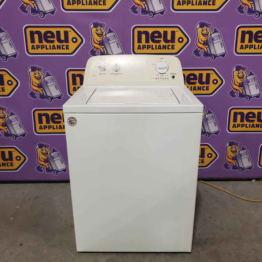 Roper White 3.5 Cu. Ft. Top Load High Efficiency Washer with Agitator RTW4516FW - Certified Refurbished