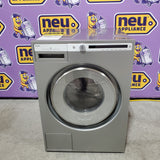 Asko 24 Inch Front Load Washer with 2.8 Cu. Ft. Capacity, Active Drum™ Technology, Quattro Construction™ Technology, 22 Wash Programs, Steam Refresh, Sanitize, Bedding, Allergy Programs, and Super Wash W4114C.T - Scratch & Dent (Minor)