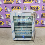 U-Line 24 Inch Dual Zone Wine Refrigerator with 5.1 Cu. Ft. 49 Bottle Capacity, Convection Cooling, Adjustable Full-Extension Racks, and Digital Controls UHWD524-SG51A - Open Box