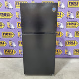 Midea 21 cu. ft. Garage Ready Top-Freezer Refrigerator in Black MRT21D3BBB - Scratch & Dent (Moderate)