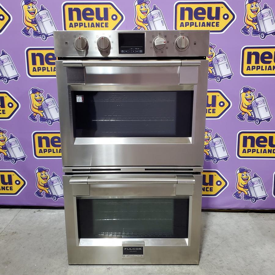 Fulgor Milano F6PDP30S1 30" Double Electric Wall Oven with Soft-Closing Door in Stainless Steel F6PDP30S1 - Open Box