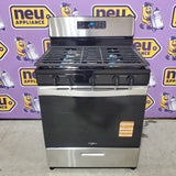 *Propane* Whirlpool 5.1 Cu. Ft. Freestanding Gas Range with Edge to Edge Cooktop WFG505M0MS - Open Box