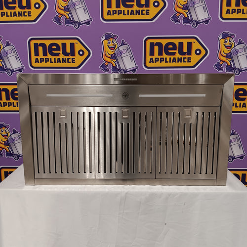 Pictures of Bertazzoni 36 Wall-mount Chimney Hood with 3 Speeds + Booster, 600 CFM, 1 Motor, Digital Airflow Reducer, Timer, Filter Alarm, and Air-cleaning Option 1118331 - KPH36XT - Scratch & Dent (Minor) - Neu Appliance Outlet - Discount Appliance Outlet in Austin, Tx