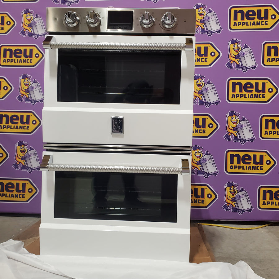 Hestan 30 Inch Double Wall Oven with TwinVection™ Technology, Touch Control Display, Soft Close Door, 9 Oven Modes, Marquise Accented™ Handle, and 4.4 cu. ft. Oven Capacity 1118362 - KD030 - Open Box