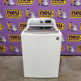 GE® ENERGY STAR® 4.8 cu. ft. Capacity Washer with Sanitize w/Oxi and FlexDispense® in White GTW720BSNWS - Certified Refurbished