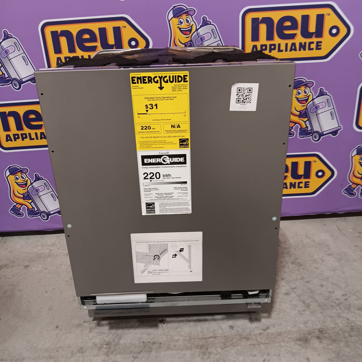 ASKO 50-Series, Fully Integrated - Panel Ready XXL Dishwasher DFI565XXL - Open Box