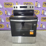 Whirlpool Stainless Steel Electric 30 Inch Range with No Preheat Mode WFES3030RS - Scratch & Dent (Minor)