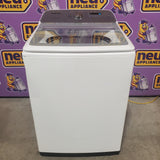 Samsung ENERGY STAR 5.0 cu. ft. Top Load Washing Machine with Active Water Jet 3511219 - WA50R5200AW - Certified Refurbished