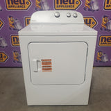 Whirlpool White Electric Extra Large 7.0 Cu. Ft. Dryer with Wrinkle Shield 22442607 - WED4815EW - Scratch & Dent (Minor)