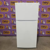 LG White 30 Inch Wide Top Freezer 20 Cu. Ft. Refrigerator with Electronic Temperature Controls and LoDecibel Quiet Operation LTCS20020W - Scratch & Dent (Minor)