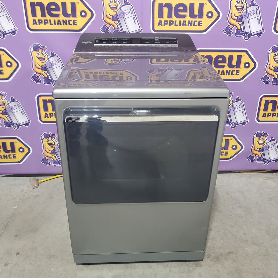 Whirlpool Top Load Electric 7.4 Cu. Ft. Dryer with Advanced Moisture Sensing and Wrinkle Shield Technology WED8127LC - Scratch & Dent (Minor)