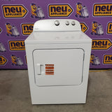Whirlpool White Electric Extra Large 7.0 Cu. Ft. Dryer with Wrinkle Shield 22142781 - WED4815EW - Open Box