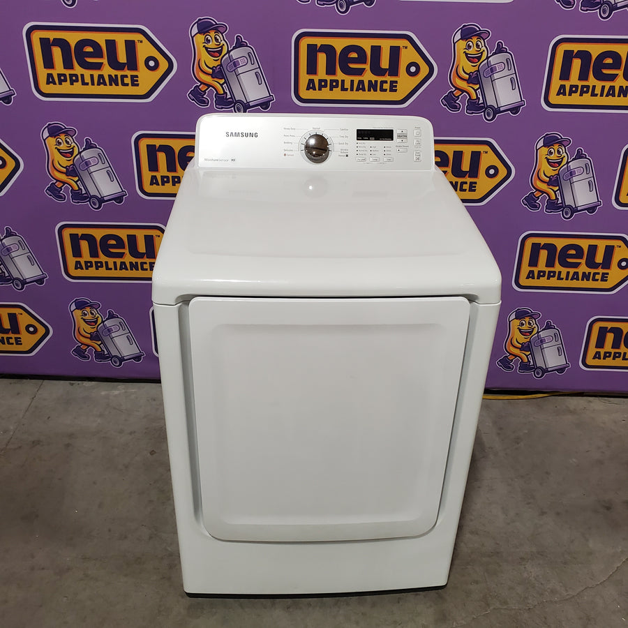 Samsung 7.2-cu ft Electric Dryer in White DV400EWHDWR - Certified Refurbished