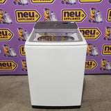 Samsung High Efficiency Large 4.9-cu ft Top-Load Washer in White WA49B5205AW - Certified Refurbished