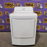 LG 7.3 Cu. Ft. Electric Rear Control Ultra Large Capacity Dryer in White with Sensor Dry 22121518 - DLE6100W - Open Box