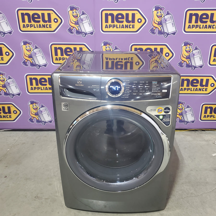 Electrolux Titanium Front Load 600 Series 4.5 Cu. Ft. Washer with Smartboost and Hand Wash Cycle ELFW7637AT - Scratch & Dent (Minor)