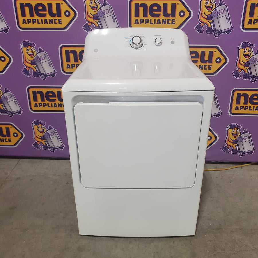 GE® 7.2 cu. ft. Capacity Aluminized Alloy Drum Electric Dryer GTD33EASKWW - Certified Refurbished