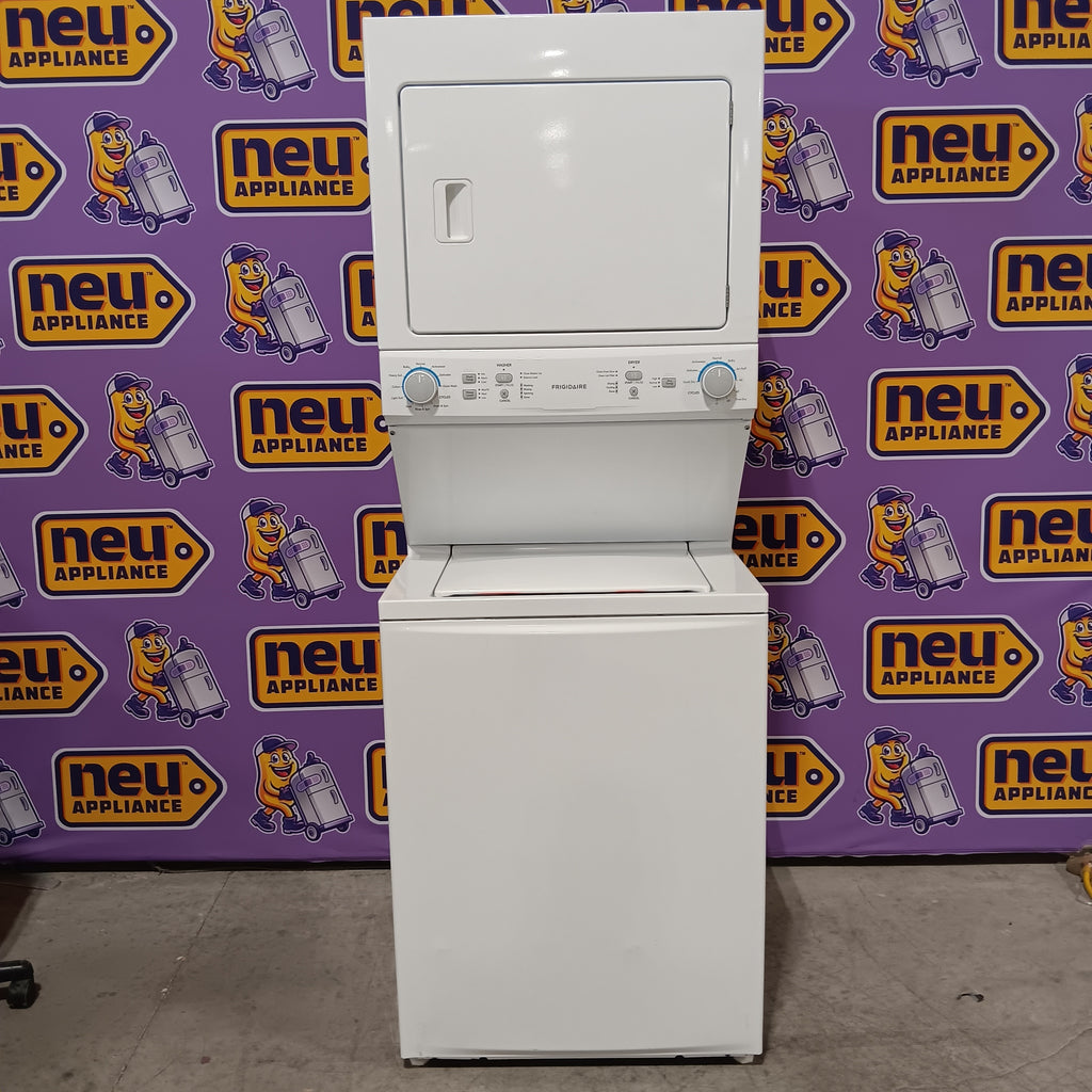 Frigidaire Electric Washer/Dryer Laundry Center - 3.9 Cu. Ft Washer and 5.5 Cu. Ft. Dryer 22442638 - FLCE7522AW - Scratch & Dent (Minor)