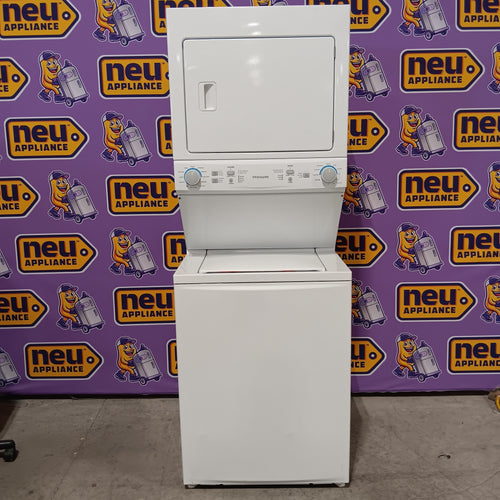 Frigidaire Electric Washer/Dryer Laundry Center - 3.9 Cu. Ft Washer and 5.5 Cu. Ft. Dryer 22442638 - FLCE7522AW - Scratch & Dent (Minor)