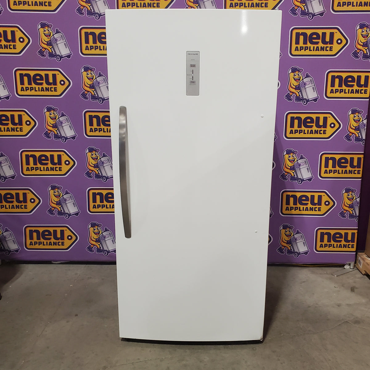 Frigidaire 20 Cu. Ft. ENERGY STAR Garage Ready White Upright Freezer with EvenTemp™ Cooling System FFUE2024AW - Scratch & Dent (Minor)