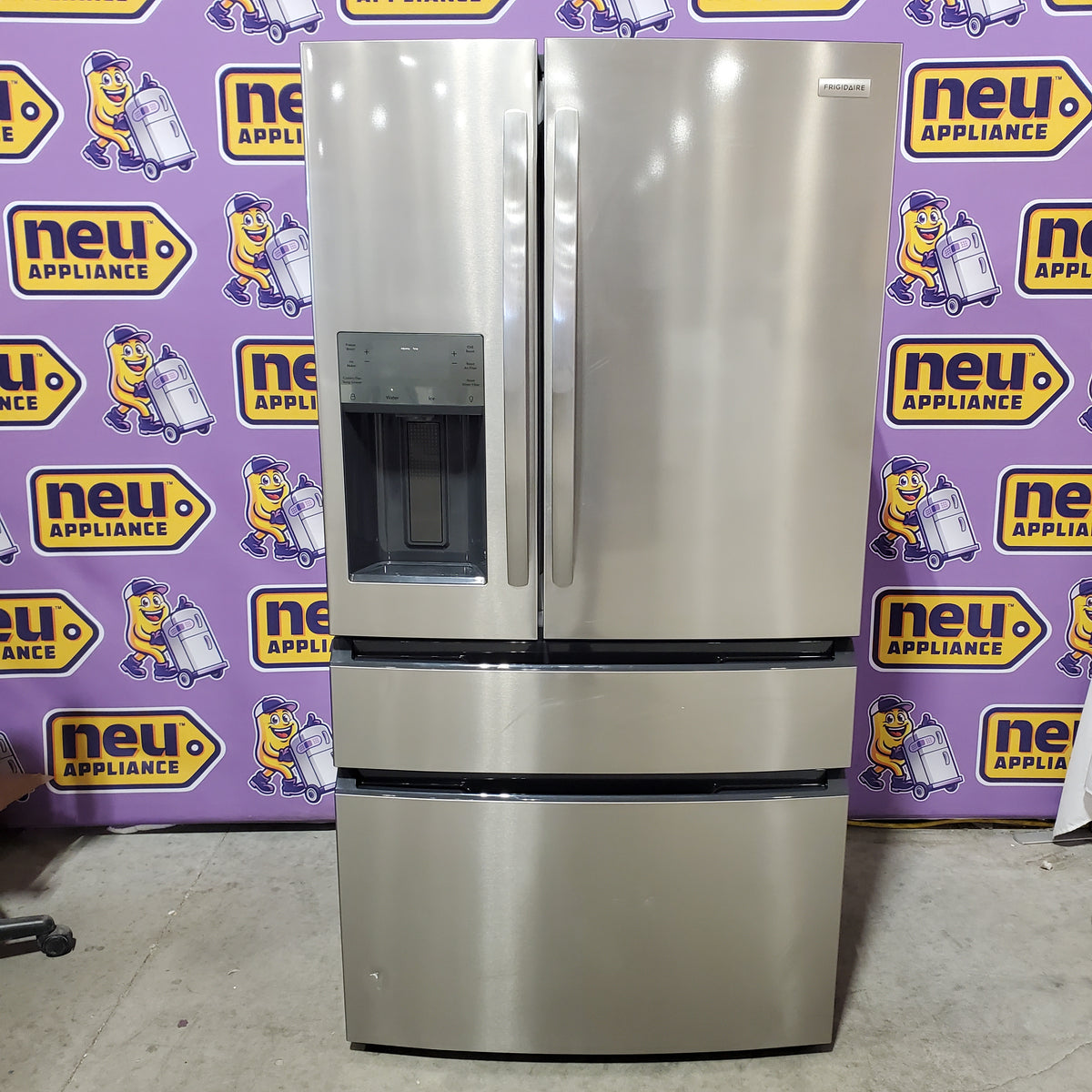 Frigidaire 26 Cu. Ft. Standard-Depth 4-Door French Door Refrigerator FRMS274TAV - Scratch & Dent (Minor)